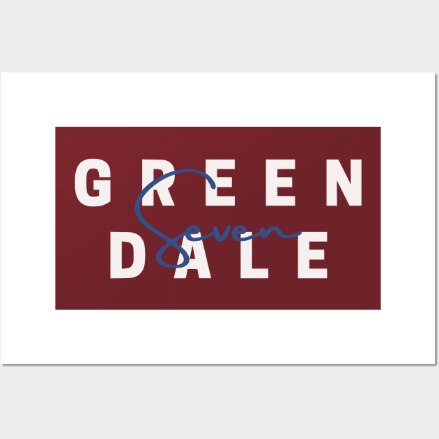 Greendale Seven Wall Art by splode